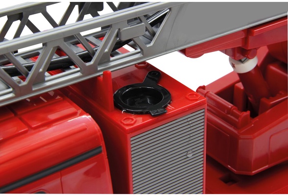 Camion Bomberos Radio Control Mercedes-Benz Antos con Rociador Agua Escalera 1:20 2,4GHz 